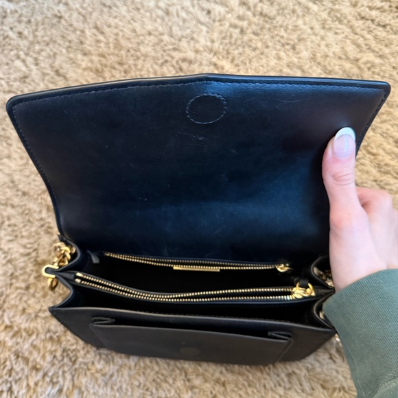 Tory Burch Black Leather Crossbody - Picture 6 of 10